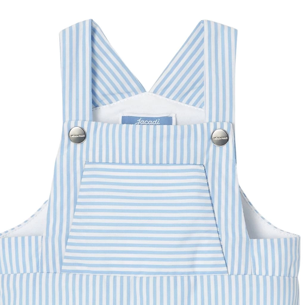Jacadi Stripe Overalls Blue 3 Jacadi Stripe Overalls Blue - Image 3