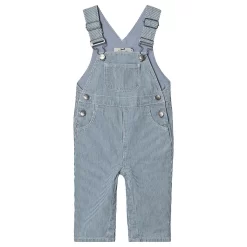 Cyrillus Edwin Stripe Overalls Blue/White