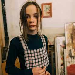 Bellis Checked Overalls Dawn Pink -PETIT BATEAU Store 1024x1024 4725