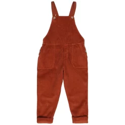 Corduroy Overalls Rust