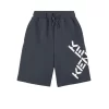 Kenzo Logo Sweatshorts Charcoal