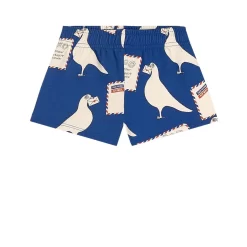 Mini Rodini Printed Sweatshorts Blue