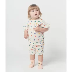Bobo Choses Star Print Shorts Cream -PETIT BATEAU Store 1024x1024 4811