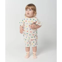 Bobo Choses Star Print Shorts Cream -PETIT BATEAU Store 1024x1024 4812