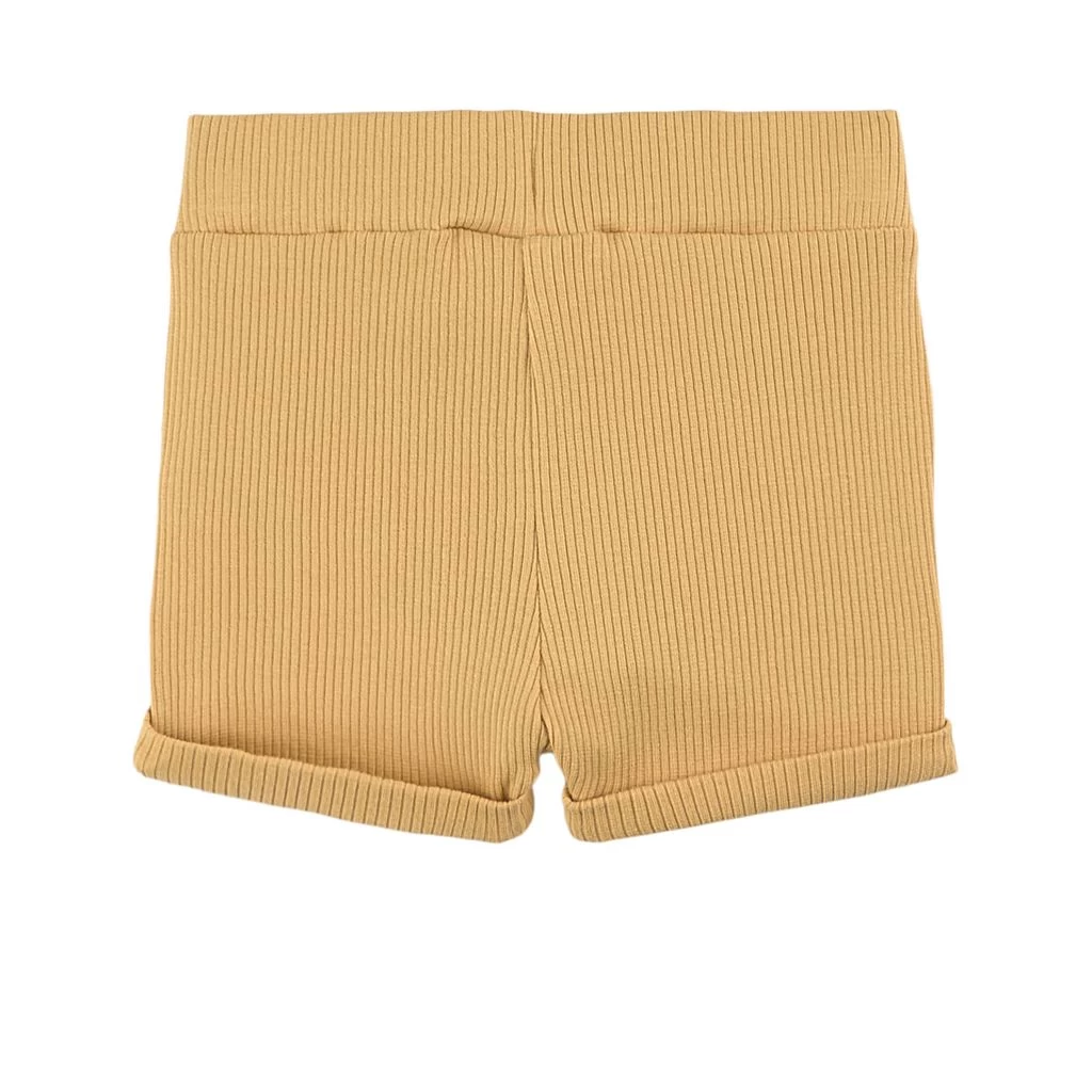 Minymo Ribbed Shorts Moonstone 2 Minymo Ribbed Shorts Moonstone - Image 2