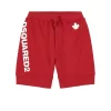 DSQUARED2 Logo Sweat Shorts Red