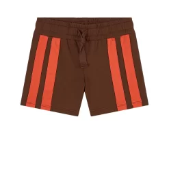 Mini Rodini Striped Shorts Brown