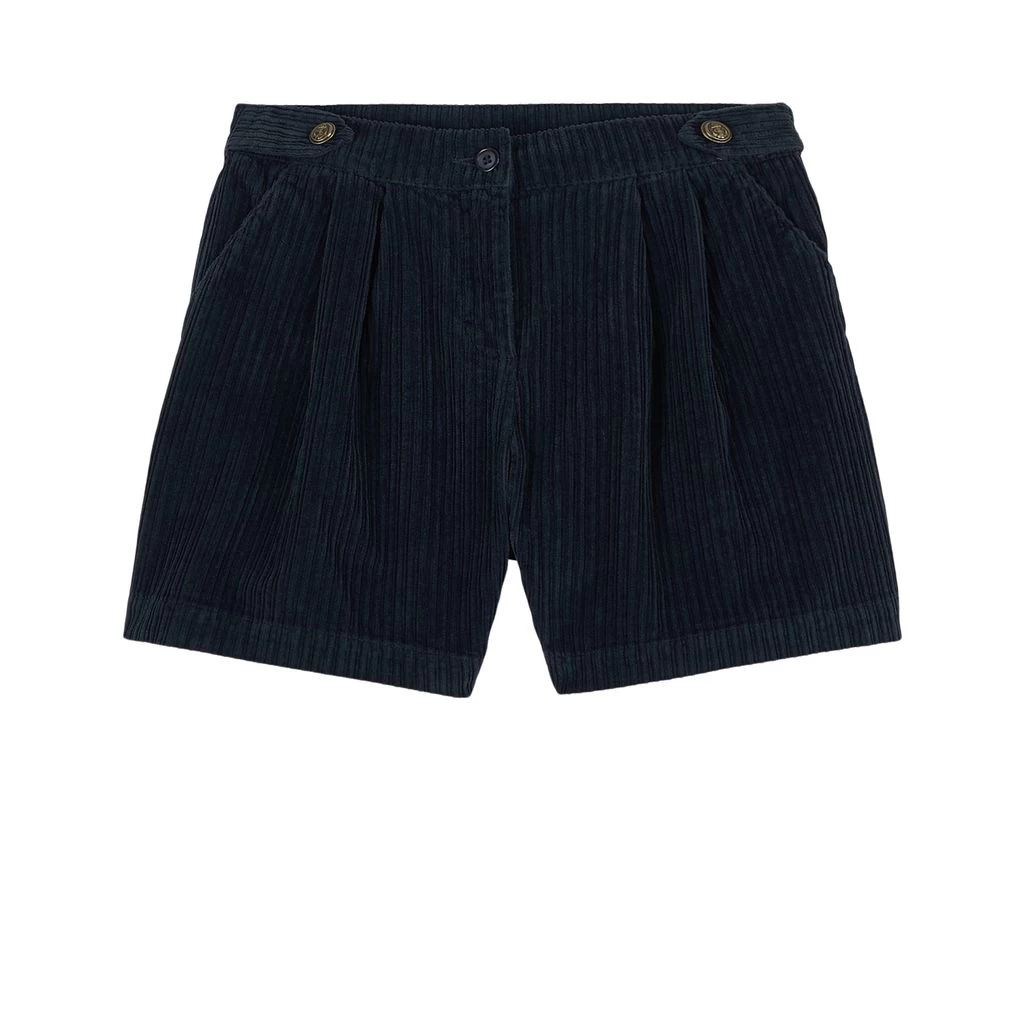 Dolce & Gabbana Corduroy Shorts Blue Scurissimo 1 Dolce & Gabbana Corduroy Shorts Blue Scurissimo