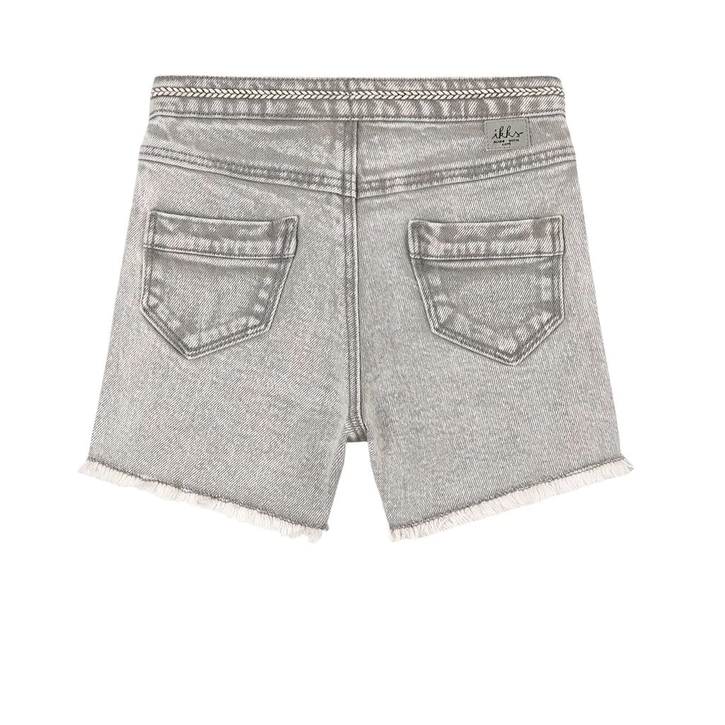 Ikks Denim Shorts Gray 2 Ikks Denim Shorts Gray - Image 2