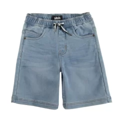Molo Ali Denim Shorts Blue