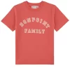 BONPOINT Thida Branded T-Shirt Pink