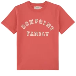 BONPOINT Thida Branded T-Shirt Pink