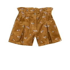 TARTINE ET CHOCOLAT Floral Shorts Ochre