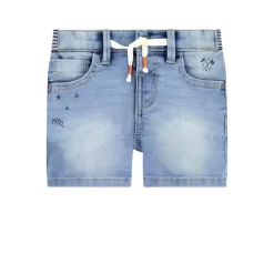 Mayoral Soft Denim Shorts Blue