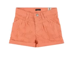 Ikks Denim Shorts Ochre