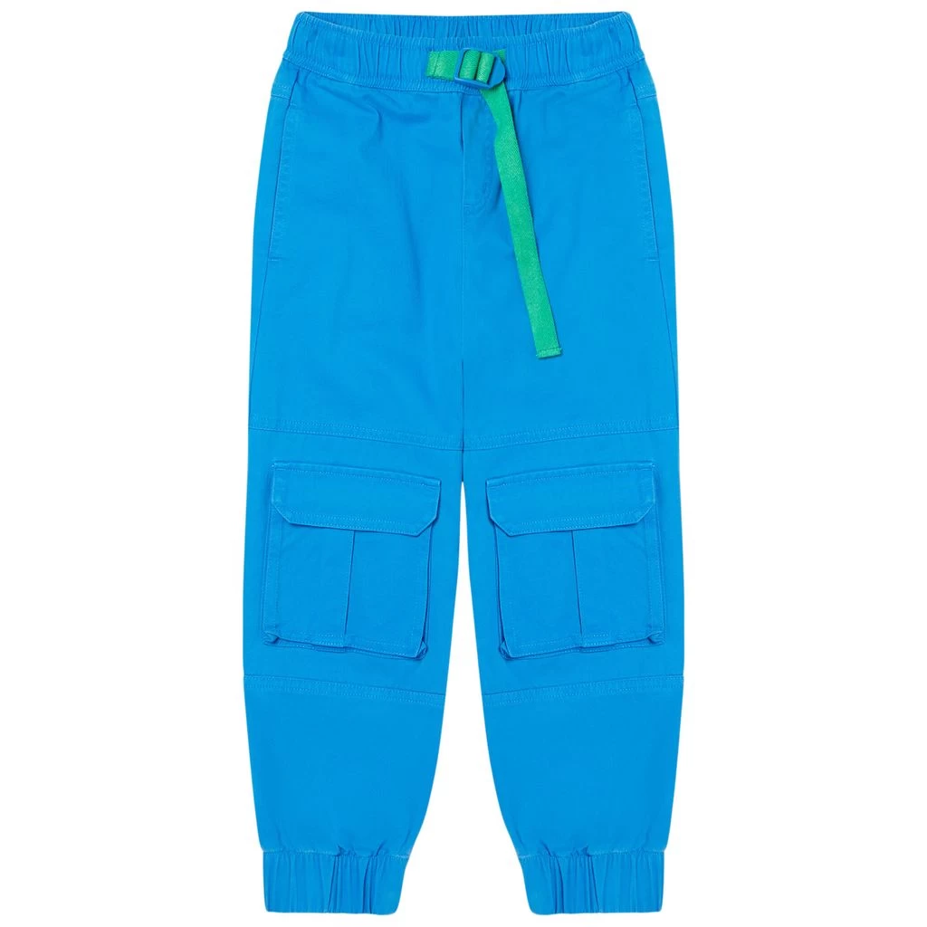 Stella McCartney Kids Cargo Pants Blue 1 Stella McCartney Kids Cargo Pants Blue