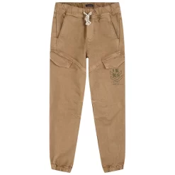 Ikks Branded Cargo Pants Beige