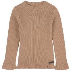 Ames Ribbed Sweater Camel