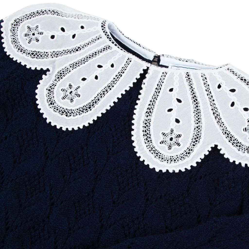 TARTINE ET CHOCOLAT Jardin D Hiver Sweater Marine 3 TARTINE ET CHOCOLAT Jardin D Hiver Sweater Marine - Image 3