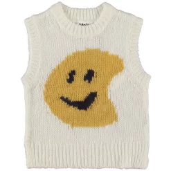 Molo Gertrude Knitted Vest Fast Smile