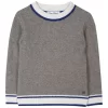 TARTINE ET CHOCOLAT Knit Sweater Gray