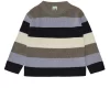 Striped Sweater Beige Melange