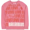 Billieblush Branded Knitted Sweater Pink