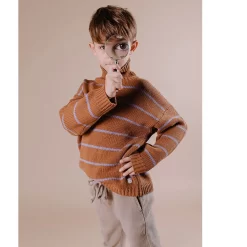 Stripe Knit Sweater Brown -PETIT BATEAU Store 1024x1024 571