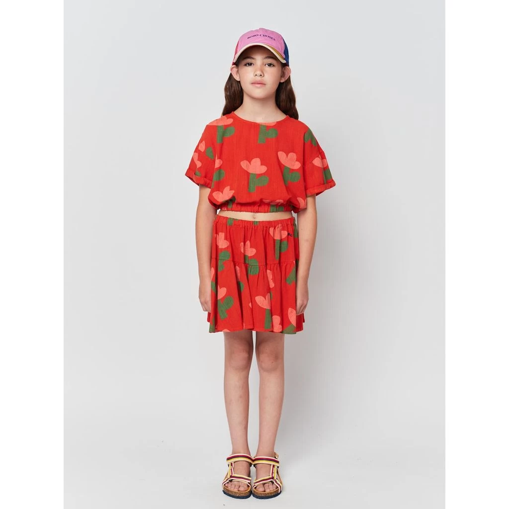 Bobo Choses Floral Top Red 5 Bobo Choses Floral Top Red - Image 5