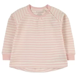 Fixoni Striped T-Shirt Pink