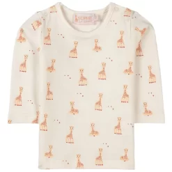 Giraffe Baby T-Shirt Snow White