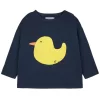 Bobo Choses Rubber Duck Long Sleeved T-Shirt Midnight Blue
