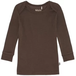 Molo Eli Wool T-shirt Deep Oak