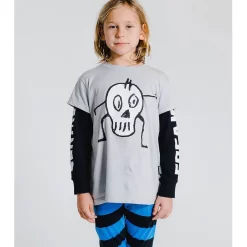 Goofy Skull Graphic T-Shirt Gray 9 Goofy Skull Graphic T-Shirt Gray -PETIT BATEAU Store 1024x1024 669