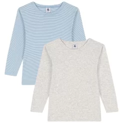 PETIT BATEAU 2-Pack T-Shirts Blue