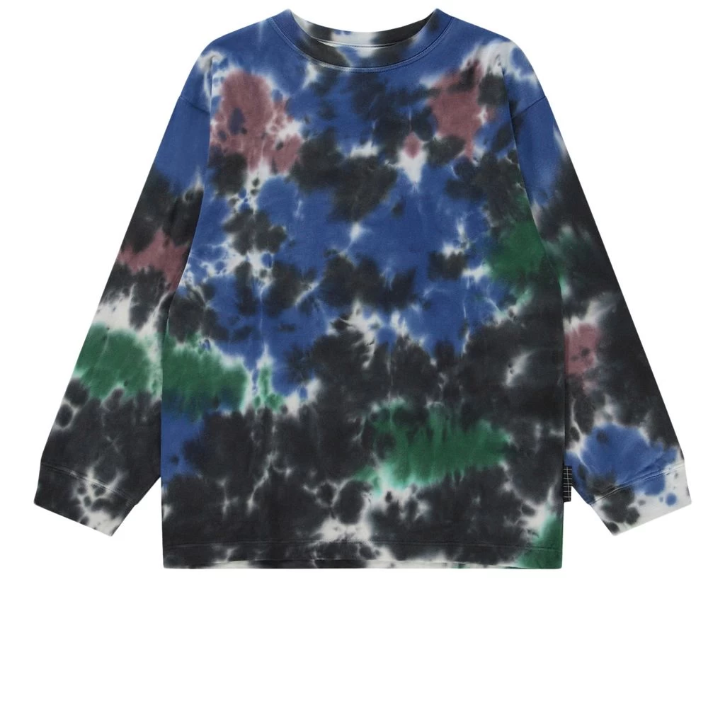 Molo GOTS Rube Long Sleeved T-Shirt Night Sky Dye 1 Molo GOTS Rube Long Sleeved T-Shirt Night Sky Dye
