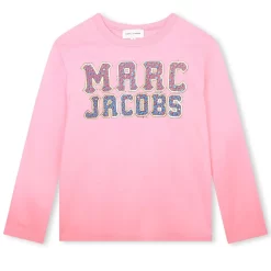 Marc Jacobs Long Sleeved Branded T-Shirt Pink