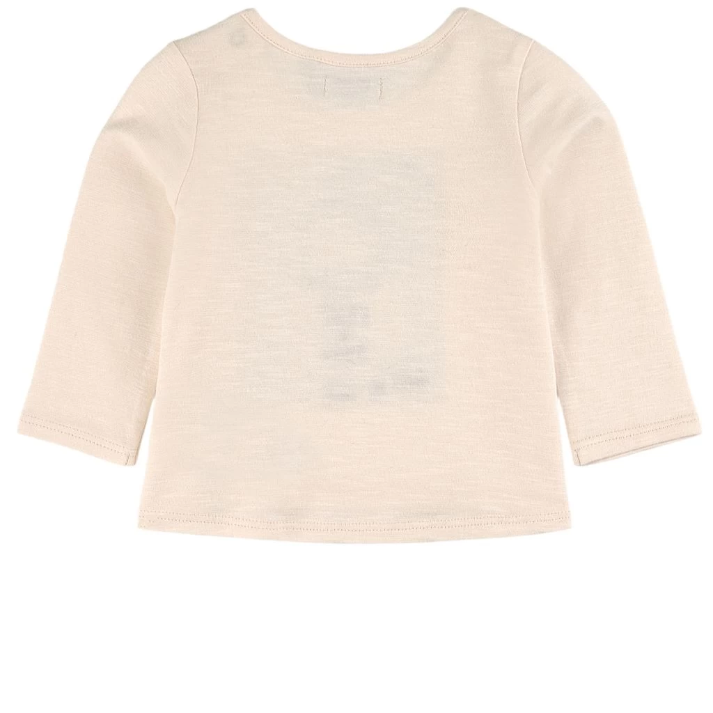 Ikks T-Shirt With Print Cream 2 Ikks T-Shirt With Print Cream - Image 2