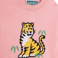 Kenzo Long Sleeved Branded T-Shirt Nude -PETIT BATEAU Store 1024x1024 711