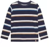 Minymo Striped Long Sleeved T-Shirt Parisian Night
