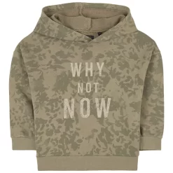 Ikks Graphic Hoodie Green