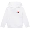 Stella McCartney Kids Branded Hoodie White