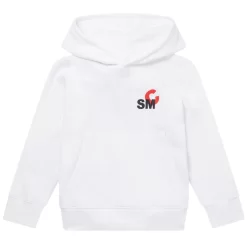 Stella McCartney Kids Branded Hoodie White