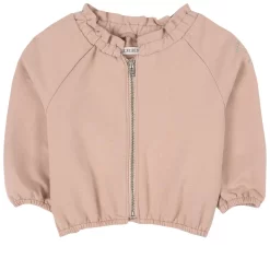 Ikks Ruffle Sweatshirt Pink