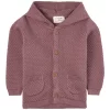 Fixoni Hooded Cardigan Grape Shake