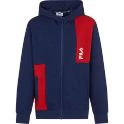 Fila Bingöl Hoodie Medieval Blue/True Red