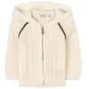 Ikks Hooded Cardigan White