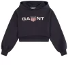 Gant Retro Shield Hoodie Evening Blue