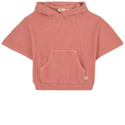 Sleeveless Hoodie Pink