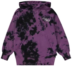 Molo GOTS Moz Hoodie Purple Black Dye